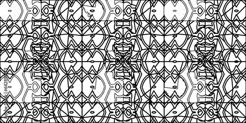 White background with striped shapes. Texture with figures from lines.Line shape design.Abstract background for web page, textures, card, poster, fabric, textile. Monochrome graphic repeating design. 
