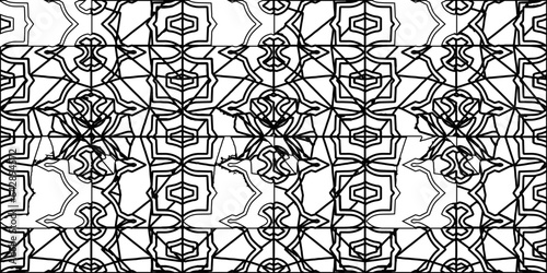 White background with striped shapes. Texture with figures from lines.Line shape design.Abstract background for web page, textures, card, poster, fabric, textile. Monochrome graphic repeating design. 