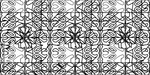 White background with striped shapes. Texture with figures from lines.Line shape design.Abstract background for web page, textures, card, poster, fabric, textile. Monochrome graphic repeating design. 