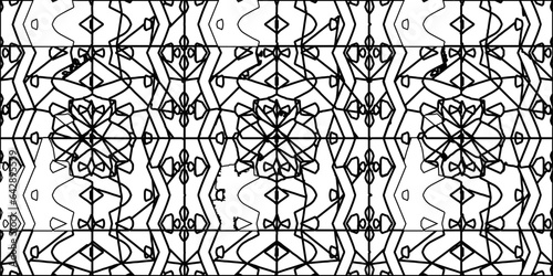 White background with striped shapes. Texture with figures from lines.Line shape design.Abstract background for web page, textures, card, poster, fabric, textile. Monochrome graphic repeating design. 