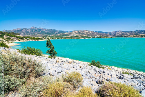 Bramian Lake in Ierapetra, Crete, Greece © akarb