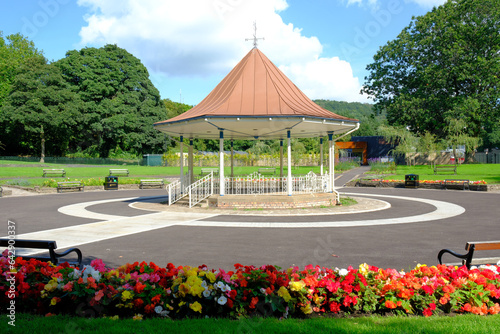 Bandstand, Ynysangharad War Memorial Park, Pontypridd