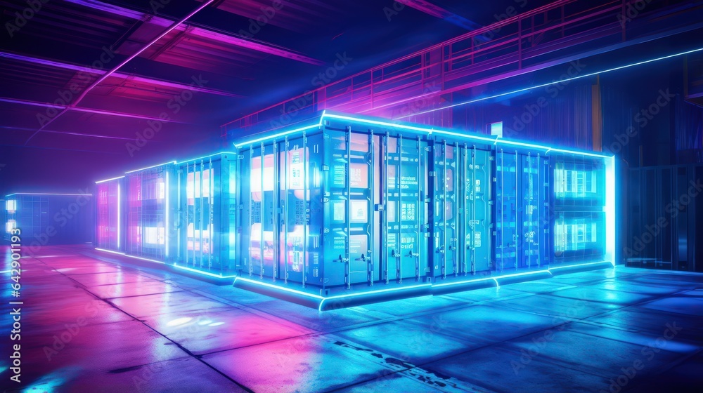 The concept of modern accounting and warehousing of containers in large