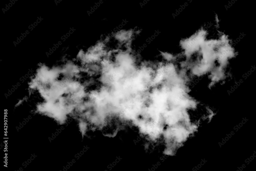 Biała chmura, dym - obrazy, fototapety, plakaty 
