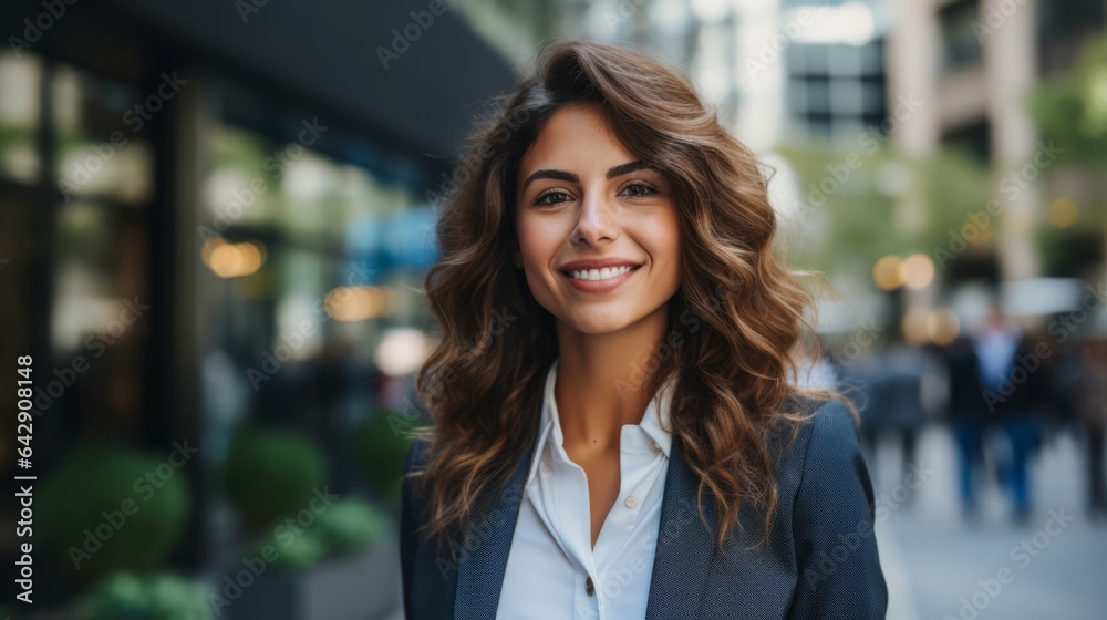 Fototapeta premium portrait of a business woman