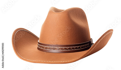 Cowboy hat isolated on transparent background