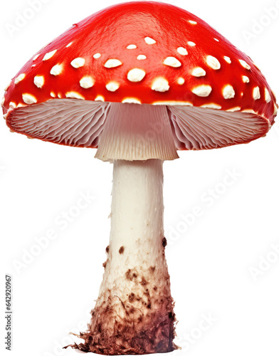 Mushroom isolated on transparent background