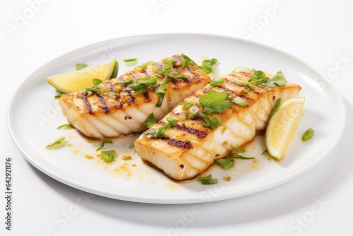 Delicious dish of mahi-mahi fish