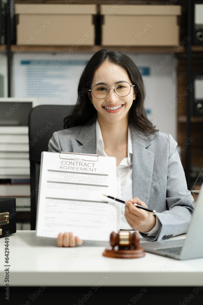 lawyer or judge welcome to consult with customers Legal and legal services.