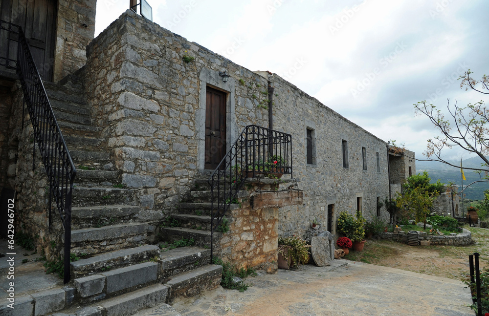 Le monastère de Chalépa près de Pérama en Crète