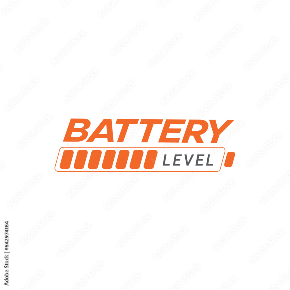 Battery logo vector symbol, power, energy, Charging battery sign icon battery percentage minimalistic icon Battery logo vector symbol, power, energy, Charging battery sign icon battery percentage minimalistic icon