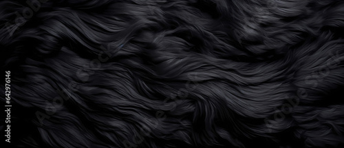 cloth background of black wool