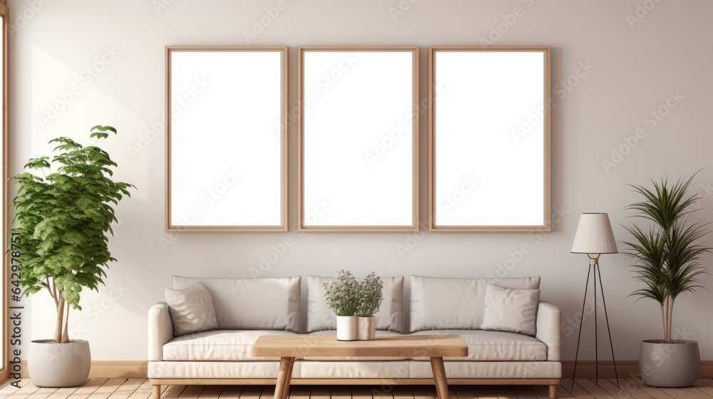 Fototapeta premium Aesthetic Ambiance Chronicles: The Artistry of Interior Elegance