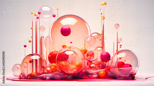 Glass Lava Lamp Bubble Ascend