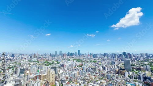 東京風景タイムラプス　ワイド　2023