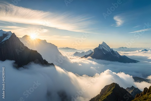 sunrise over the mountains © Its Your,s