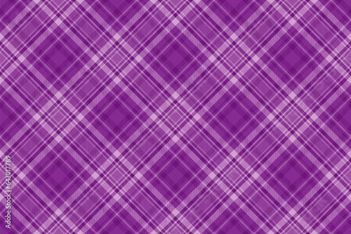 Texture seamless background of vector pattern fabric with a textile check plaid tartan.