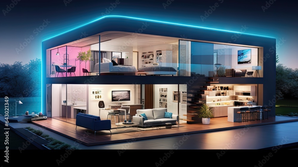 Smart Digital Home Showcase. A Glimpse into the Future of Modern Living Smart Digital Home Showcase. A Glimpse into the Future of Modern Living