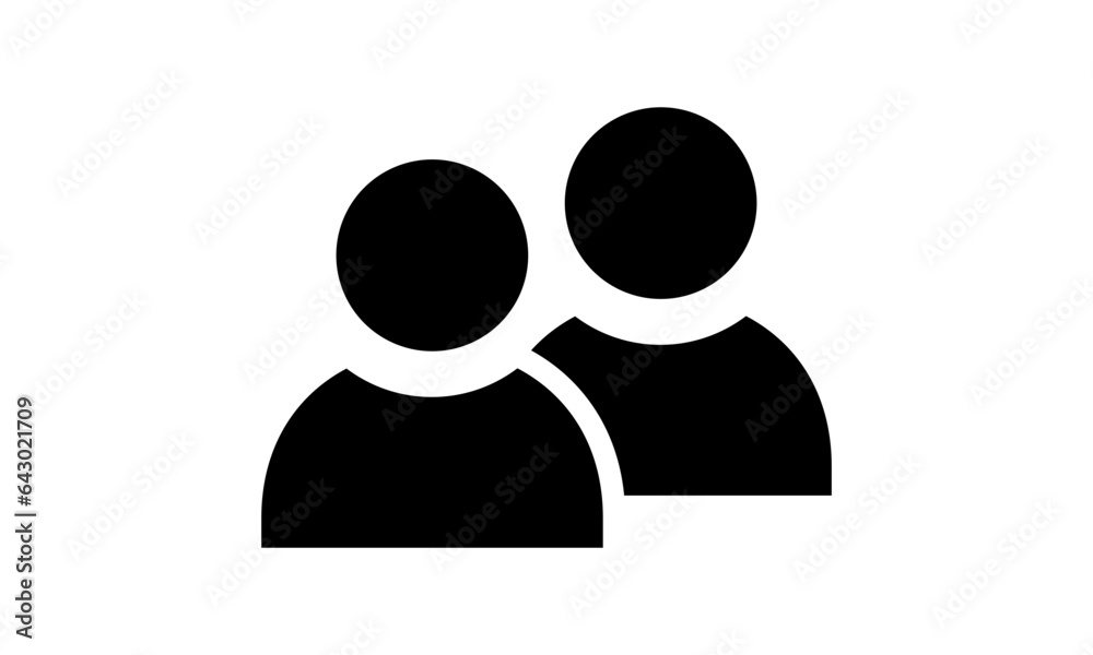 Human figure icon illustration Human figure icon illustration