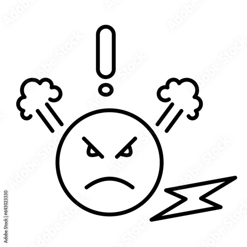 Anger Icon