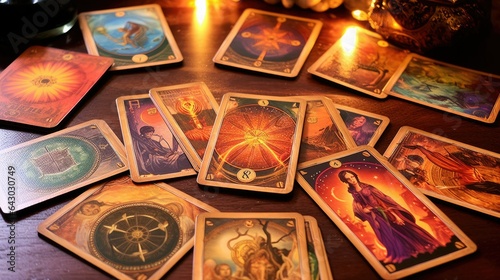 tarot card reading, mystical divination