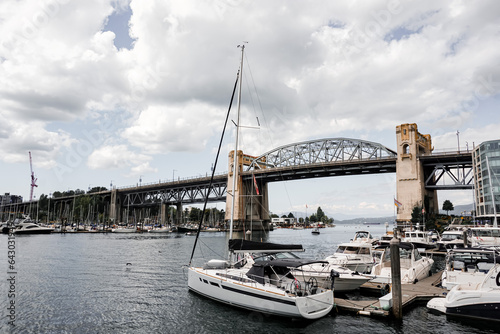 Boats in the harbour 