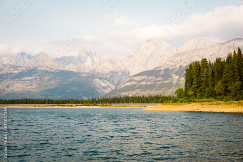 Lake in the mountains of Canada Alberta, Kananaskis