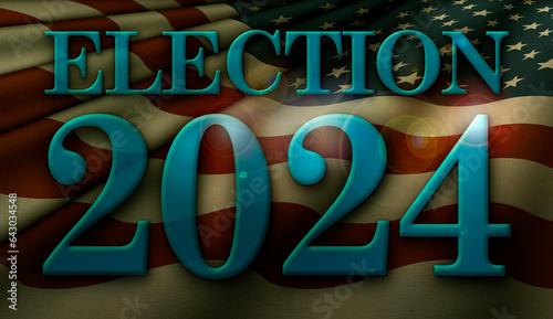 Election 2024 Flag