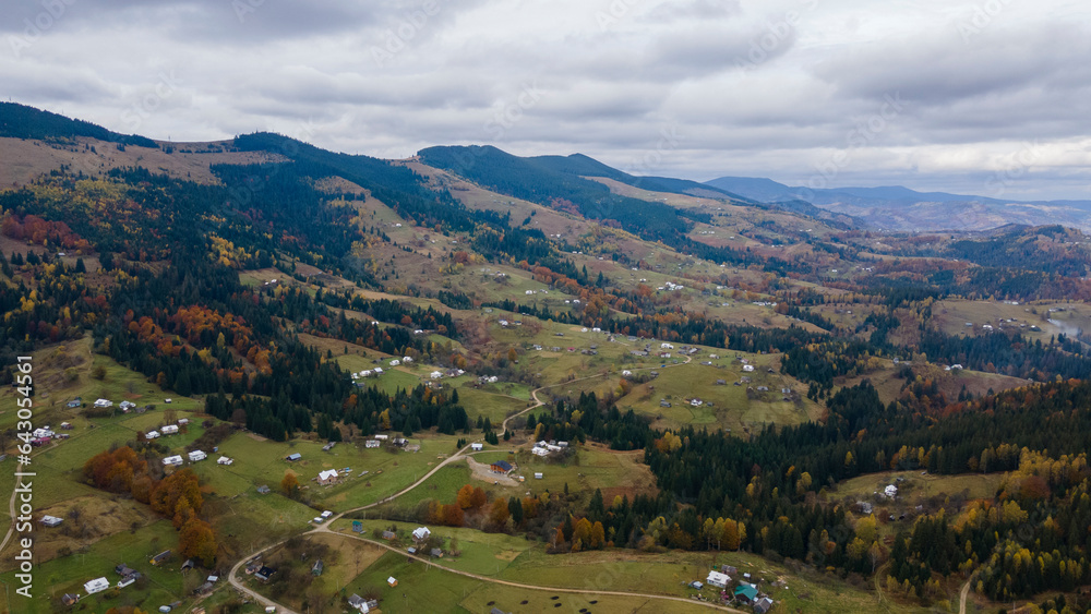 Naklejka premium Carpathian Mountains