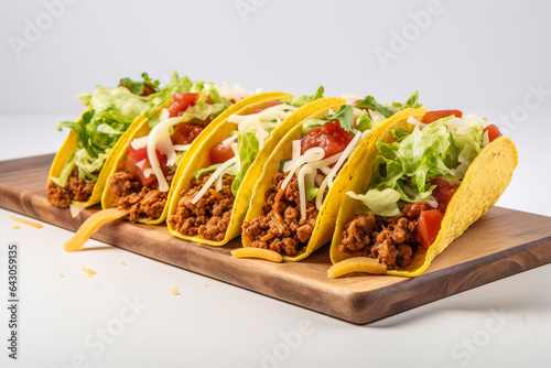pictures of tacos food neatly arranged
