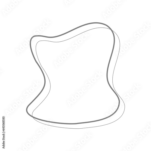 Blob with Outline Element