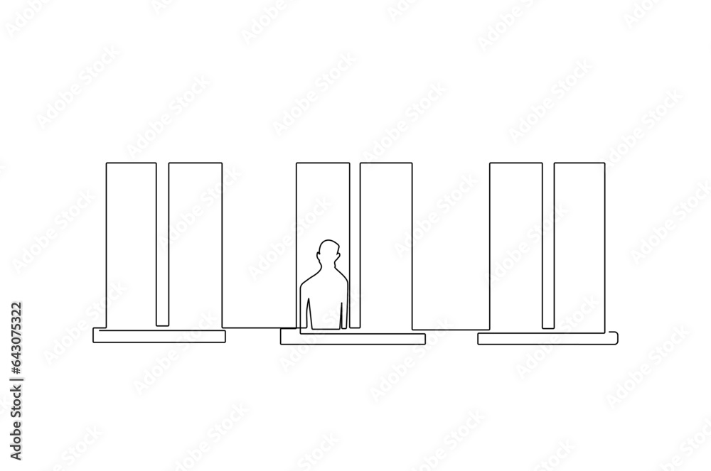 human person woman house window looking away psychological problem thoughtful woman line art design human person woman house window looking away psychological problem thoughtful woman line art design