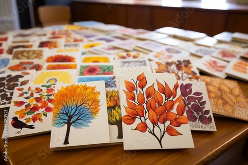 Greeting Cards for Autumn, Generative Ai