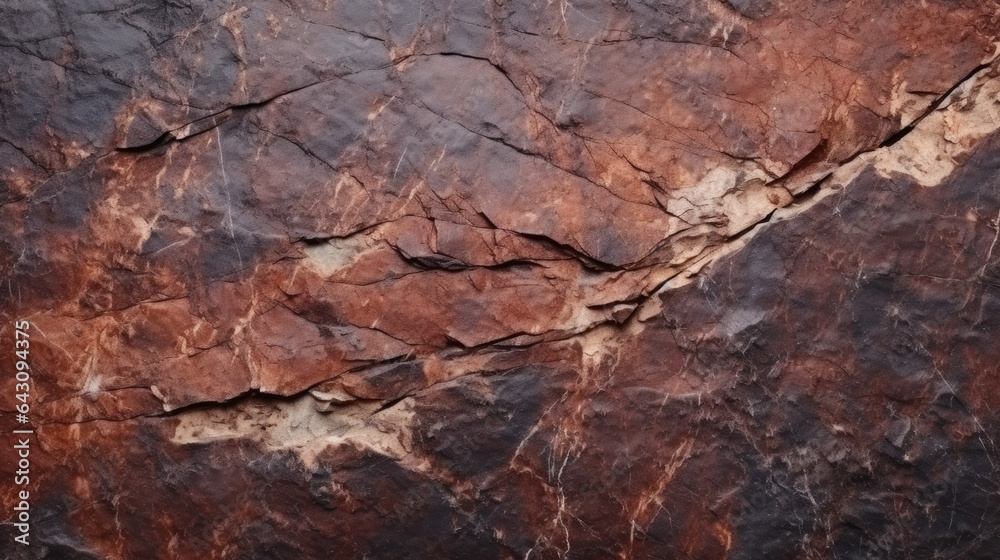 Dark red orange brown rock texture with cracks. Close-up. Rough mountain surface. Stone granite background for design Dark red orange brown rock texture with cracks. Close-up. Rough mountain surface. Stone granite background for design