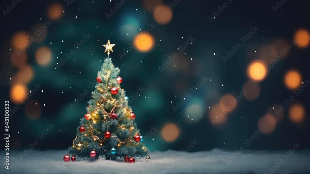 Christmas Season with Christmas Tree Christmas Season with Christmas Tree