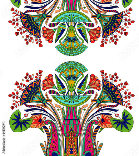 digital textile design motif misar pattern design