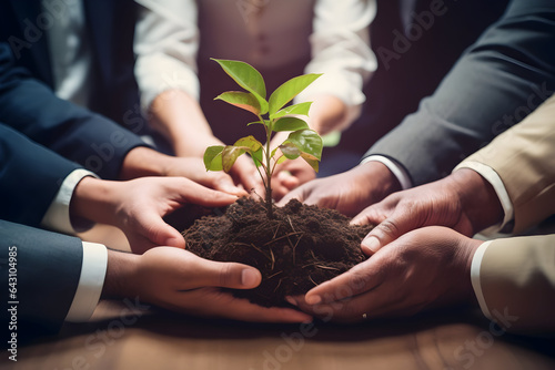 Working Together for a Sustainable Future: Businesspeople and Community Unite to Protect a Small Sprout - Environmental Cooperation and ESG Modernization Development