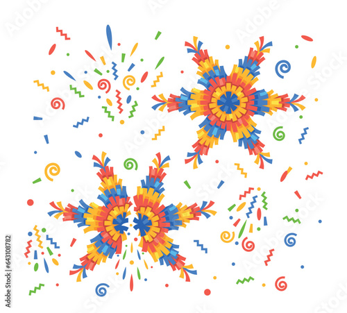 Colorful, Festive, And Filled With Surprises, Pinatas Are Traditional Party Decorations Made Of Paper-mache
