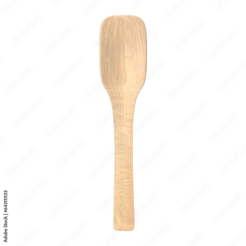 Realistic 3D Wooden Ice Cream Sticks - Craftsmanship and Authentic Detail Realistic 3D Wooden Ice Cream Sticks - Craftsmanship and Authentic Detail