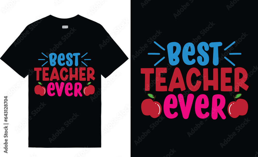 Back to School T-shirt Design Back to School T-shirt Design