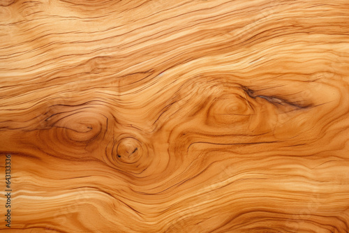 Into the Depths: A Close-up Macro Photo of an Olive Wood Grain