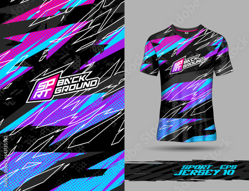 Tshirt template for extreme sports background racing jersey design soccer jersey