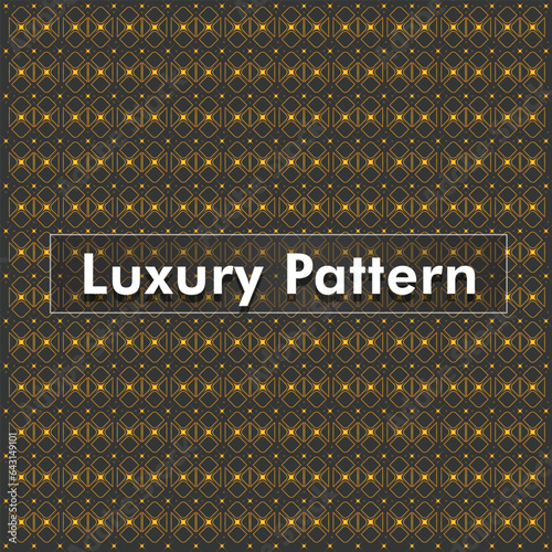 A Luxurious Seamless Pattern.