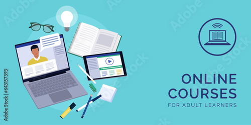 Online learning: study at home