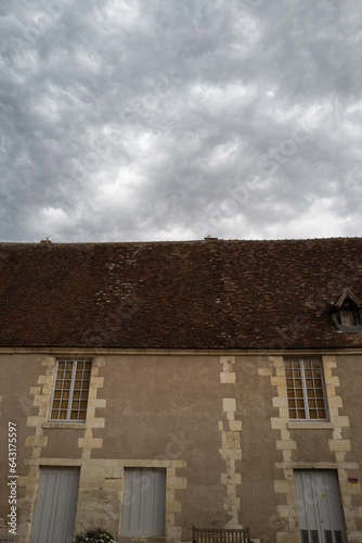 Les façades intérieures du musée d'Issoudun en France en Europe occidentale photo