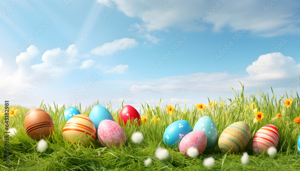 Easter Holiday Greeting Card - Generativ AI