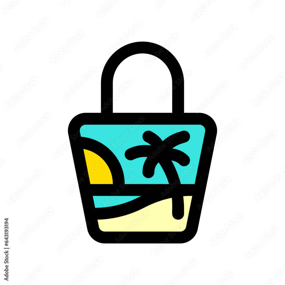 Editable tote bag, handbag vector icon. Part of a big icon set family. Perfect for web and app interfaces, presentations, infographics, etc Editable tote bag, handbag vector icon. Part of a big icon set family. Perfect for web and app interfaces, presentations, infographics, etc