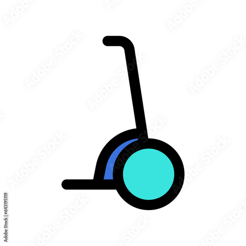Editable segway scooter vector icon. Vehicles, transportation, travel. Part of a big icon set family. Perfect for web and app interfaces, presentations, infographics, etc