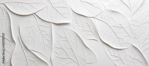 Panel kuchenny z motywem Texture leaves closeup background plant abstract autumn white foliage nature fall