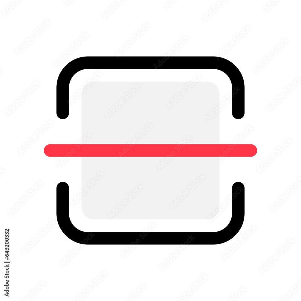 Editable barcode scanner vector icon. Part of a big icon set family. Perfect for web and app interfaces, presentations, infographics, etc Editable barcode scanner vector icon. Part of a big icon set family. Perfect for web and app interfaces, presentations, infographics, etc